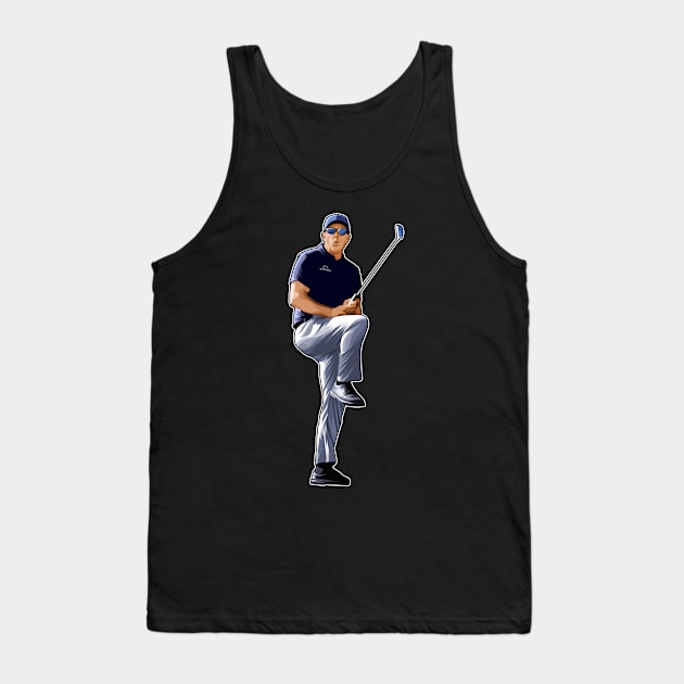 Phil Michelson React Golf Master Tank Top by RunAndGow